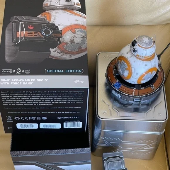 💣HP💣 Special Edition Battle-Worn BB-8 by Sphero with Force Band - Picture 3 of 14